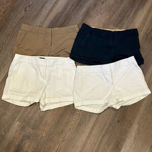 J. Crew Chino shorts, size 6